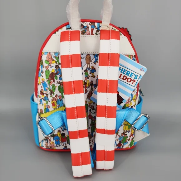 NWT Loungefly Where's Waldo mini backpack - Picture 3 of 8